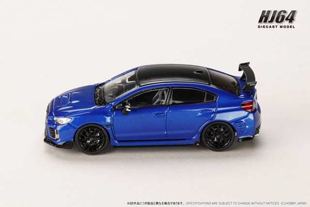 チビレンジャー 予約 HJ644068BL ホビージャパン 1/64 スバル S208 NBR チャレンジ