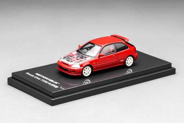 新品 M65003 モーターヘリックス 1/64 ホンダ Civic Type R(EK9) Milan