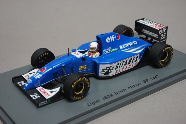 スパークSpark 1/43 リジェＪＳ39 ブランドル 1/43 スパーク S3977 リジェ JS39 南アフリカGP 1993 #25 M.ブランドル