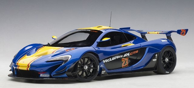 新品 81542 オートアート 1/18 マクラーレン P1 GTR （ブルー