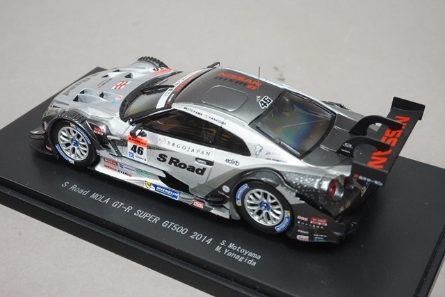 1/43 エブロ 45062 Sロード モーラ GT-R スーパー GT500 2014 #46