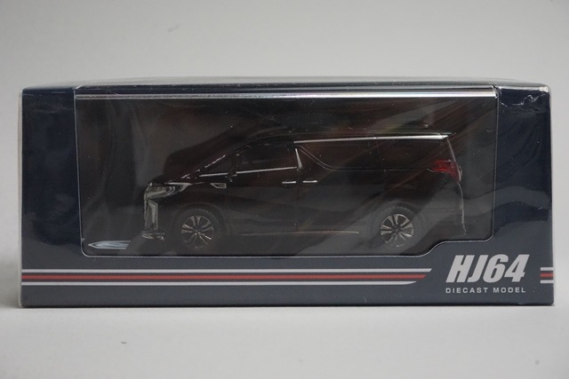 新品 HJ644012ABK ホビージャパン 1/64 トヨタ アルファード カスタム
