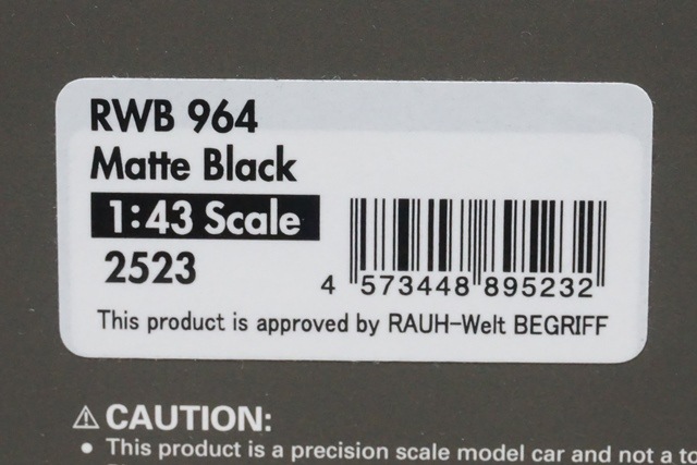 1/43 �����˥å�����ǥ� IG2523 RWB 964 �ޥåȥ֥�å�