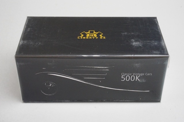 新品 Liberty64 1/64 メルセデス ベンツ Benz 500K Blak, Boost