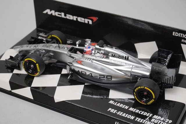 1/43 ミニチャンプス 530144122 マクラーレン メルセデス MP4-29 プレ
