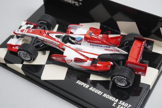 1/43 ミニチャンプス 400070022 スーパーアグリ ホンダ SA07