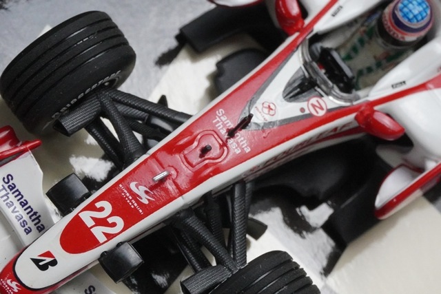 1/43 ミニチャンプス 400070022 スーパーアグリ ホンダ SA07 2007 #22