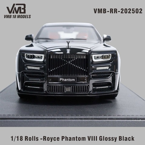 新品 VMB-RR-202502 VMB 1/18 ロールス ロイス ファントム 8 Rolls