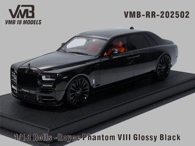 新品 VMB-RR-202502 VMB 1/18 ロールス ロイス ファントム 8 Rolls