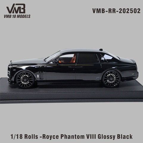 新品 VMB-RR-202502 VMB 1/18 ロールス ロイス ファントム 8 Rolls