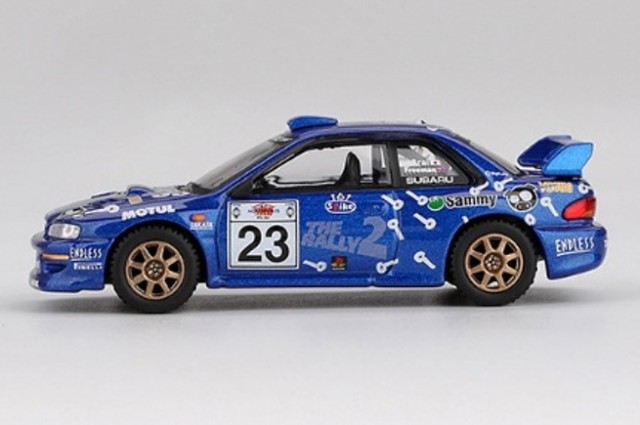 新品 MGT01078-BL TSM MINI-GT 1/64 スバル インプレッサ WRC99 アクロ