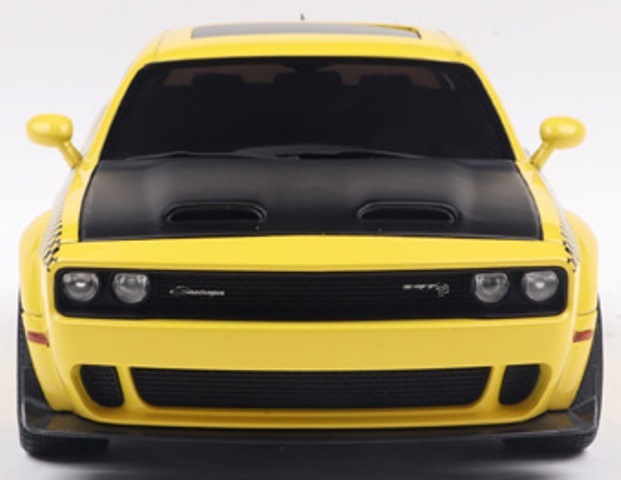 SOLIDO 1/18 チャレンジャーワイドボディ HAZARD Tribute 2023 Dodge Challenger R/T Scat Pack Widebody #01 