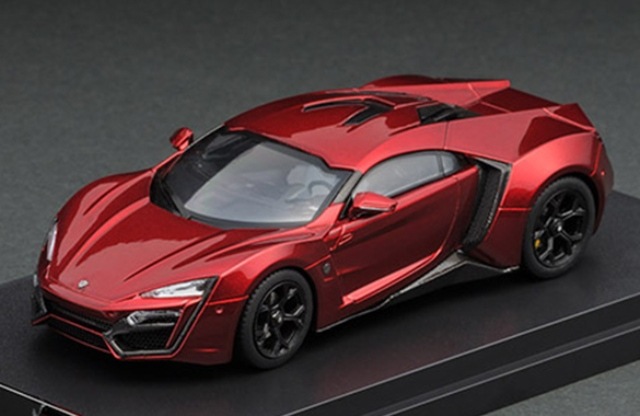 ��� KF000301 KENGFai 1/43  Lykan Hypersport Metal Red 