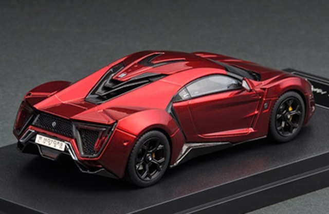 ��� KF000301 KENGFai 1/43  Lykan Hypersport Metal Red 