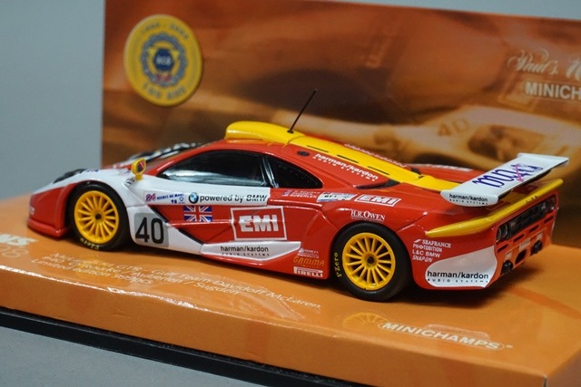 京商 オートスケールコレクション マクラーレン F1 GTR ガルフダビドフ スパーク 1/43 マクラーレン F1 GTR ガルフ ダビドフ ルマン
