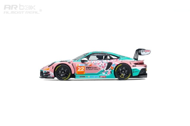 予約 AR Box [ Almost Real Model ] 1/64 ポルシェ Porsche 992 GT3 R