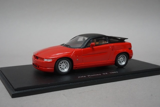1/43　スパーク　アルファロメオSZ　1989　赤 1/43 スパーク S0612 アルファ ロメオ - SZ クーペ 1989, Boost Gear