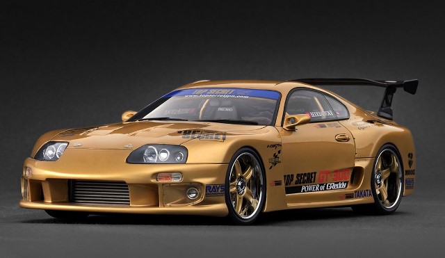 新品 IG3742 イグニッションモデル 1/18 TOP SECRET GT300 Supra (A80