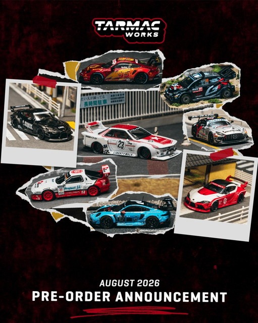 予約 TC-LBC-H03 Tarmac Works Tarmac Cards Liberty Walk Collection