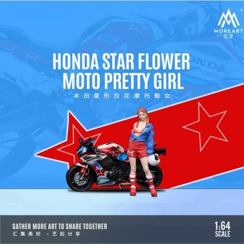予約 MO222057 MoreArt 1/64 ホンダ HONDA STAR FLOWER MOTO