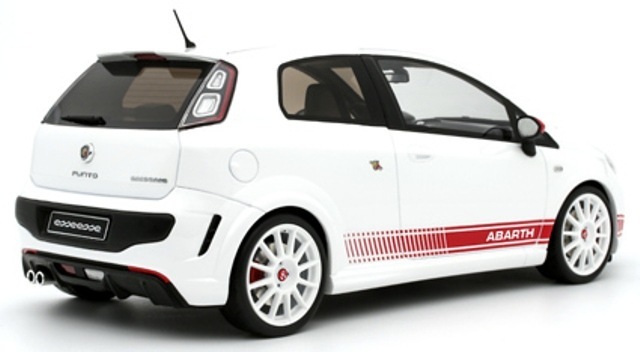 OTTO 1/18 アバルト プント エッセエッセ 2010 (ホワイト) OTTO 1/18 アバルト プント エッセエッセ 2010 (ホワイト