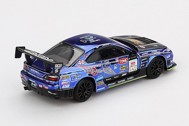 新品 MGT00857-BL TSM MINI-GT 1/64 日産 Nissan シルビア (S15