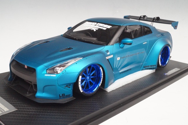 ����17B01-72 onemodel 1/18 ���� LB Work R35 GT Wing �ޥåȥ֥롼