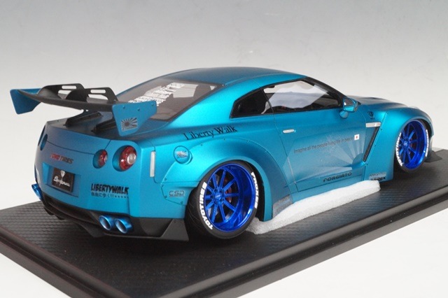 ����17B01-72 onemodel 1/18 ���� LB Work R35 GT Wing �ޥåȥ֥롼