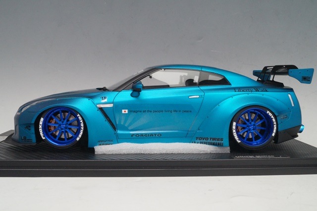 ����17B01-72 onemodel 1/18 ���� LB Work R35 GT Wing �ޥåȥ֥롼