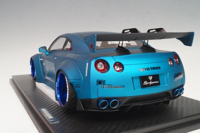 ����17B01-72 onemodel 1/18 ���� LB Work R35 GT Wing �ޥåȥ֥롼