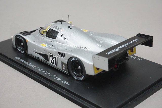 1/43 スパーク S1251 メルセデス ベンツ C11 ルマン 5位 1991#31