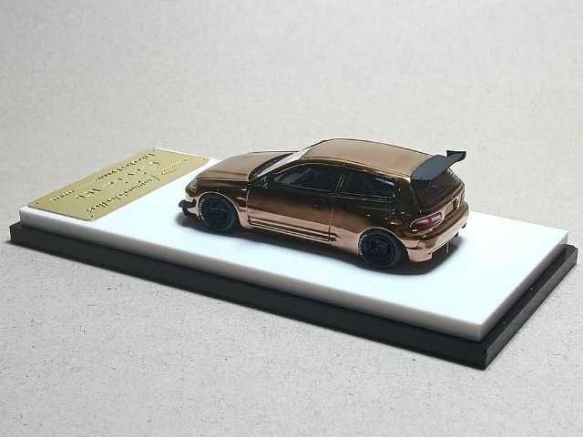 ͽ�� MC640013A MC Model Collect ��ǥ륳�쥯�� 1/64  ���ӥå� CIVIC EG6 Chrome Copper