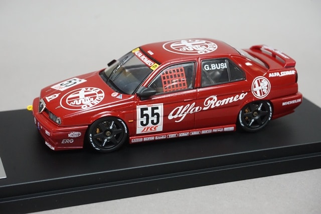 未開封 1/43 HPI アルファロメオ 155 TS 1994 #55 1/43 HPI 8130 アルファロメオ 155 TS シルバーストーン JTCC