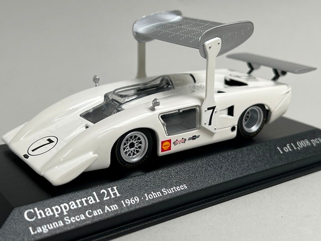 1/43 ミニチャンプス 430691497 シャパラル 2H Laguna Seca Can AM
