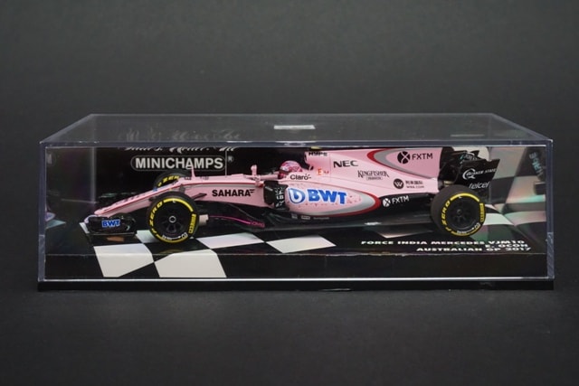 レア504台限定モデル ミニチャンプス フォースインディア F1 TEAM victorylap_mfo-min-010105