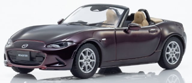 予約 K07132WR 京商 1/64 マツダ ロードスター 35周年記念車 (レッド