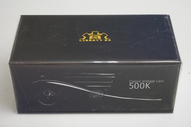 オールド-ベンツ用―4速リビルトミツション販売 新品 Liberty64 1/64 メルセデス ベンツ Benz 500K White, Boost Gear