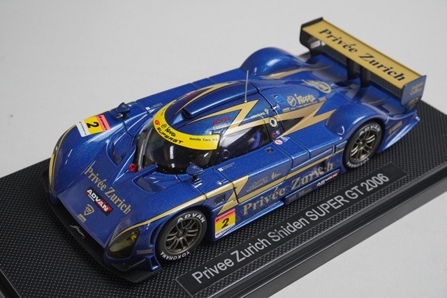 【Grrrrrr】F.C.R.B セット売り 1/43 エブロ 43821 Privee Zurich 紫電 スーパーGT 2006 #2, Boost
