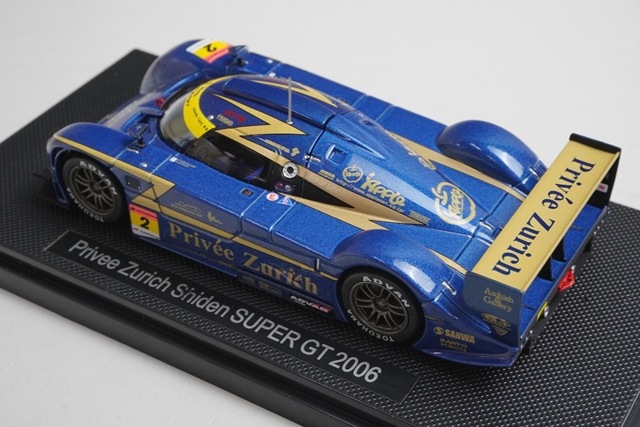 1/43 エブロ 43821 Privee Zurich 紫電 スーパーGT 2006 #2, Boost