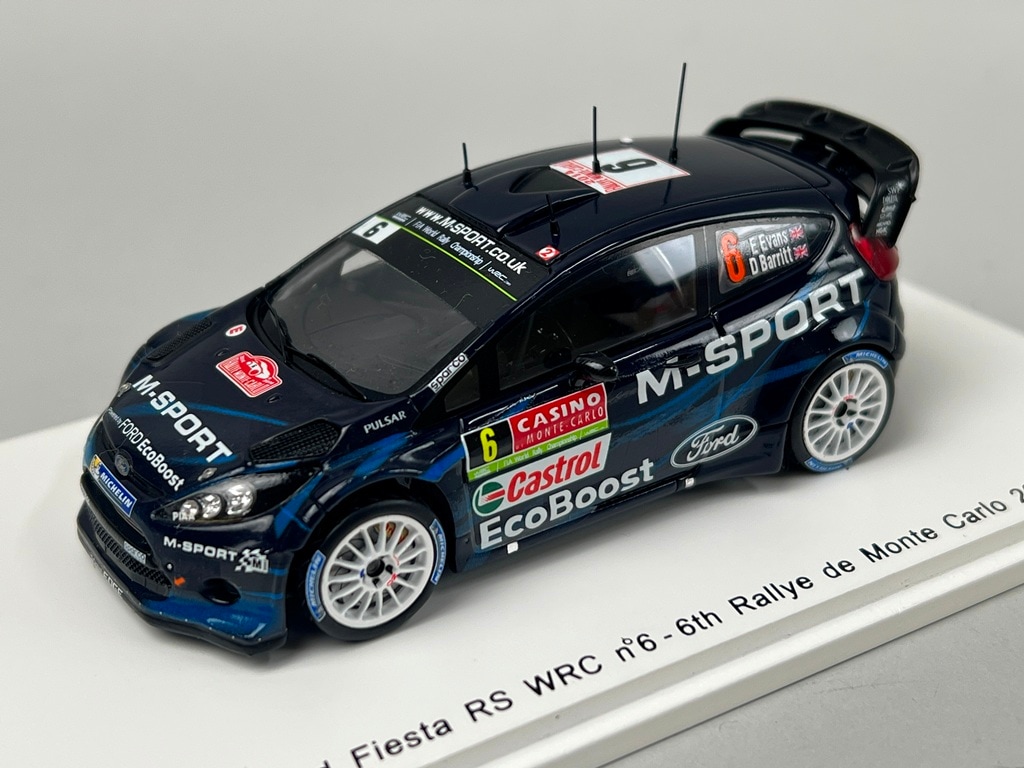 1/43 スパーク S3791 フォード フィエスタ RS WRC 6th MONTE CARLO