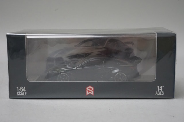 新品 SW Street Weapon 1/64 BMW G82 M4 Wide-Body Black, Boost