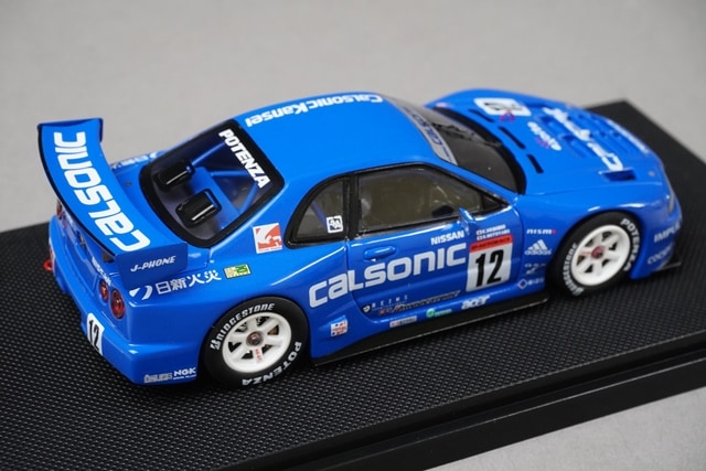 1/43 エブロ P420 日産 カルソニック スカイライン JGTC 2001 #12