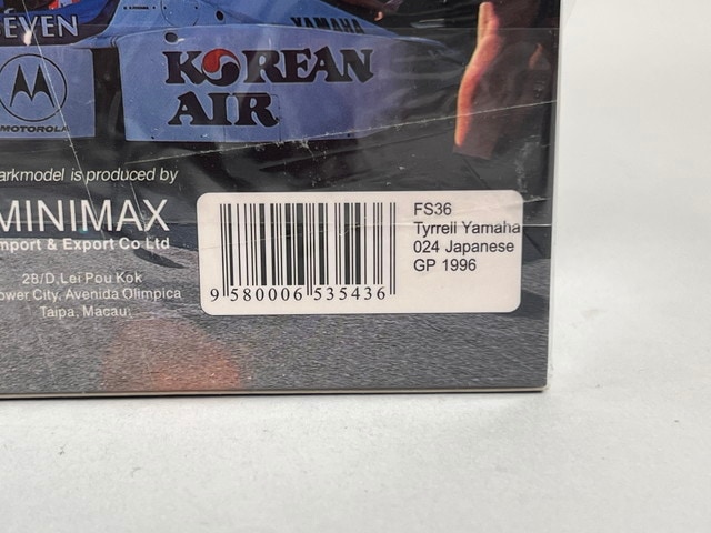 1/43 スパーク FS36 Racing on特注 ティレル 024 ヤマハ 1996 日本