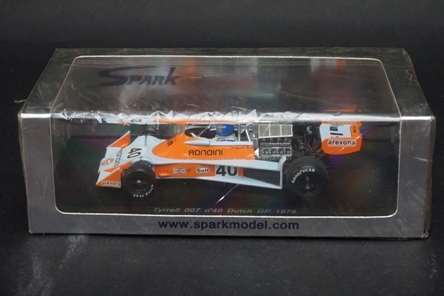 1/43 スパーク S1648 ティレル 007 ダッチGP 1976#40 A.P.ロッシ
