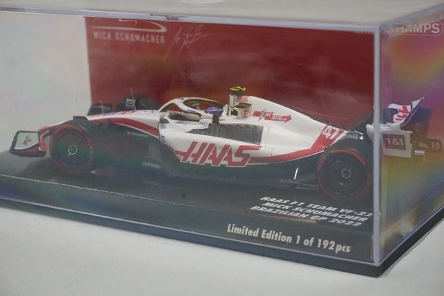 ミニチャンプス1/43 ハースF1チームVF-17 R.グロージャン 海外別注品 新品 417222147 ミニチャンプス 1/43 ハース F1 TEAM VF-22 ミック