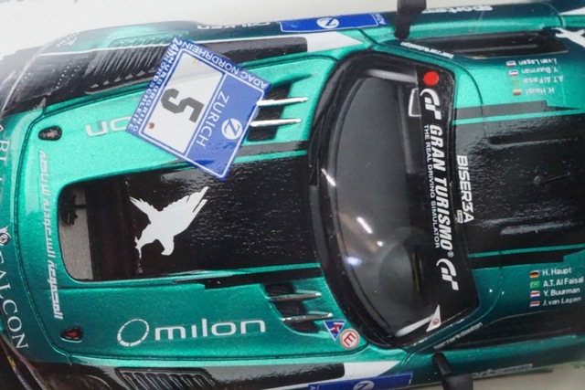 1/43 メルセデス・ベンツ　SLS AMG GT3 ミニカー メルセデスベンツ SLS AMG GT3 STREET 2011 イエロー 1/43