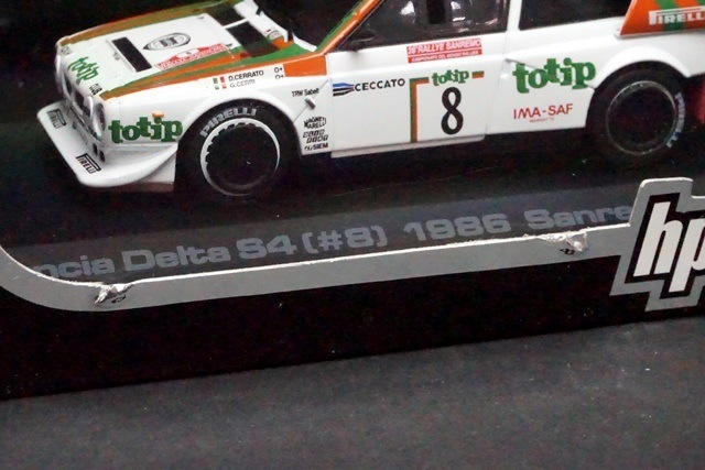 1/43 HPI 968  ǥ륿 S4  1986 #8 D.Cerrato/G.Carri