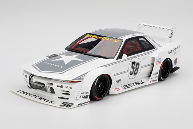 予約 TS0695 TopSpeed 1/18 LBWK Nissan GT-R32 Kaido Works 東京