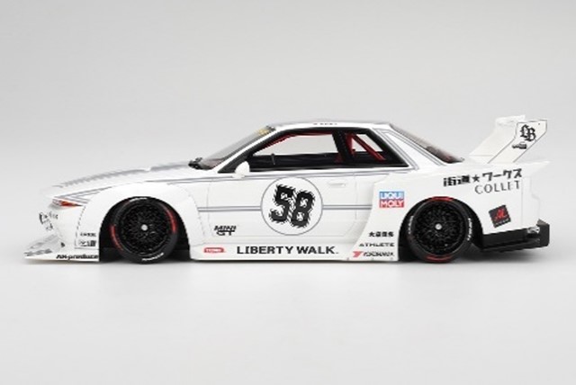 予約 TS0695 TopSpeed 1/18 LBWK Nissan GT-R32 Kaido Works 東京