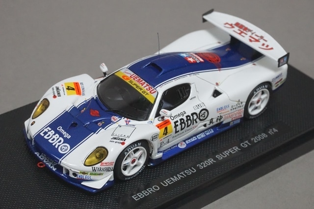 1/43 エブロ 44061 ウエマツ 320R スーパーGT 2008 #4, Boost Gear